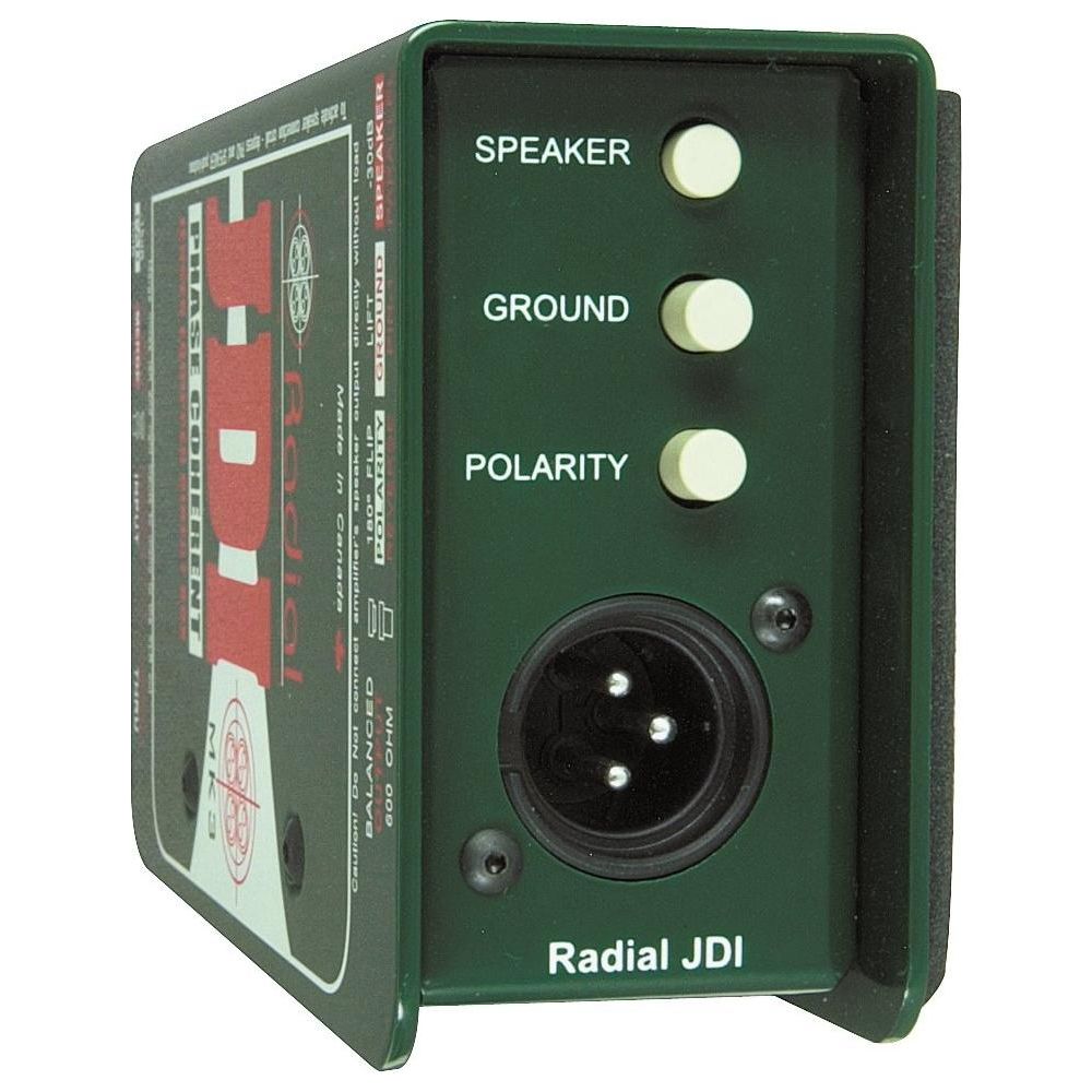 Radial Engineering R8001010JDI Single-Channel Passive Direct Box with Jensen Transformer