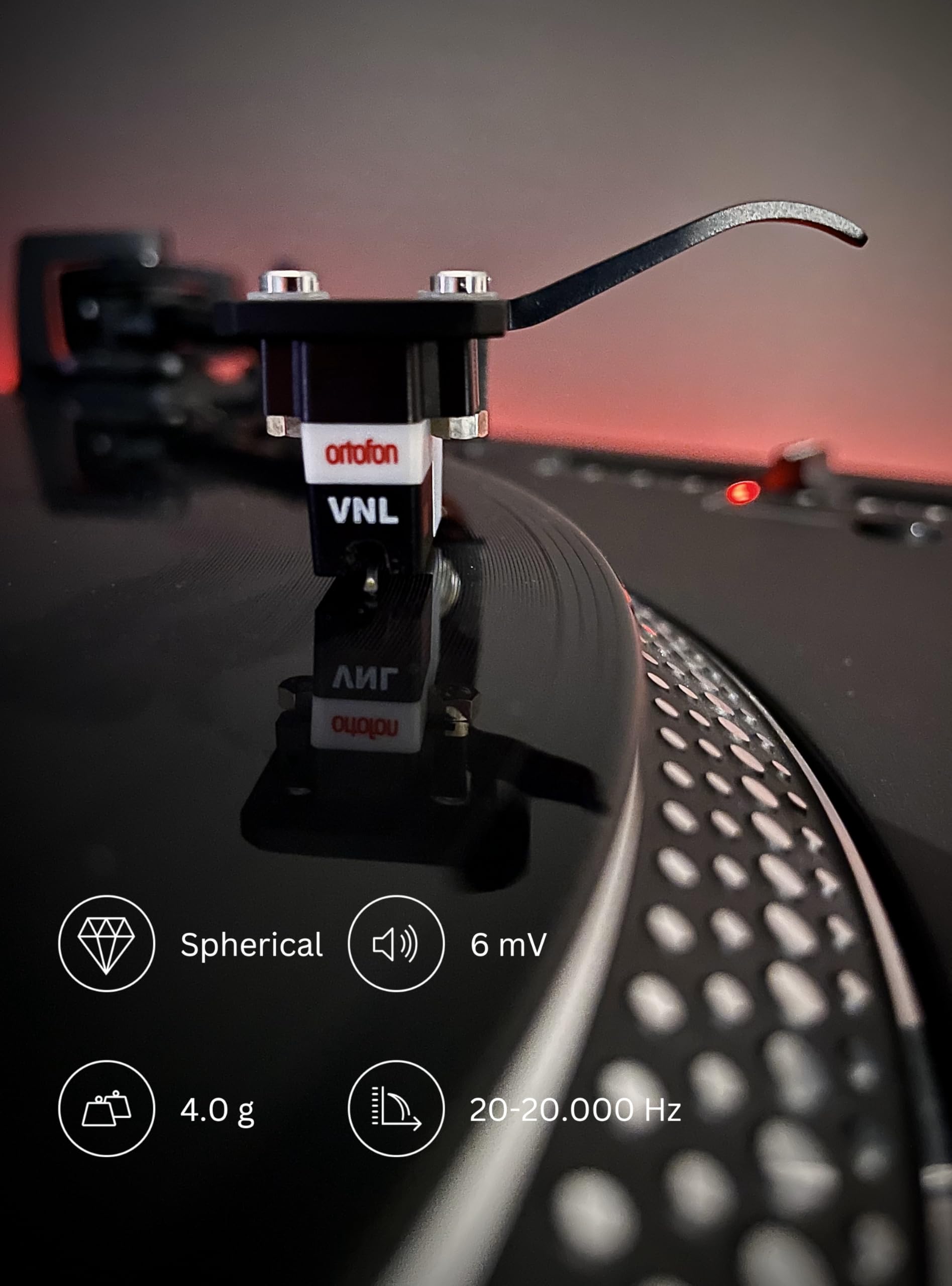 Ortofon VNL Pre-mounted with SH-4 Headshell