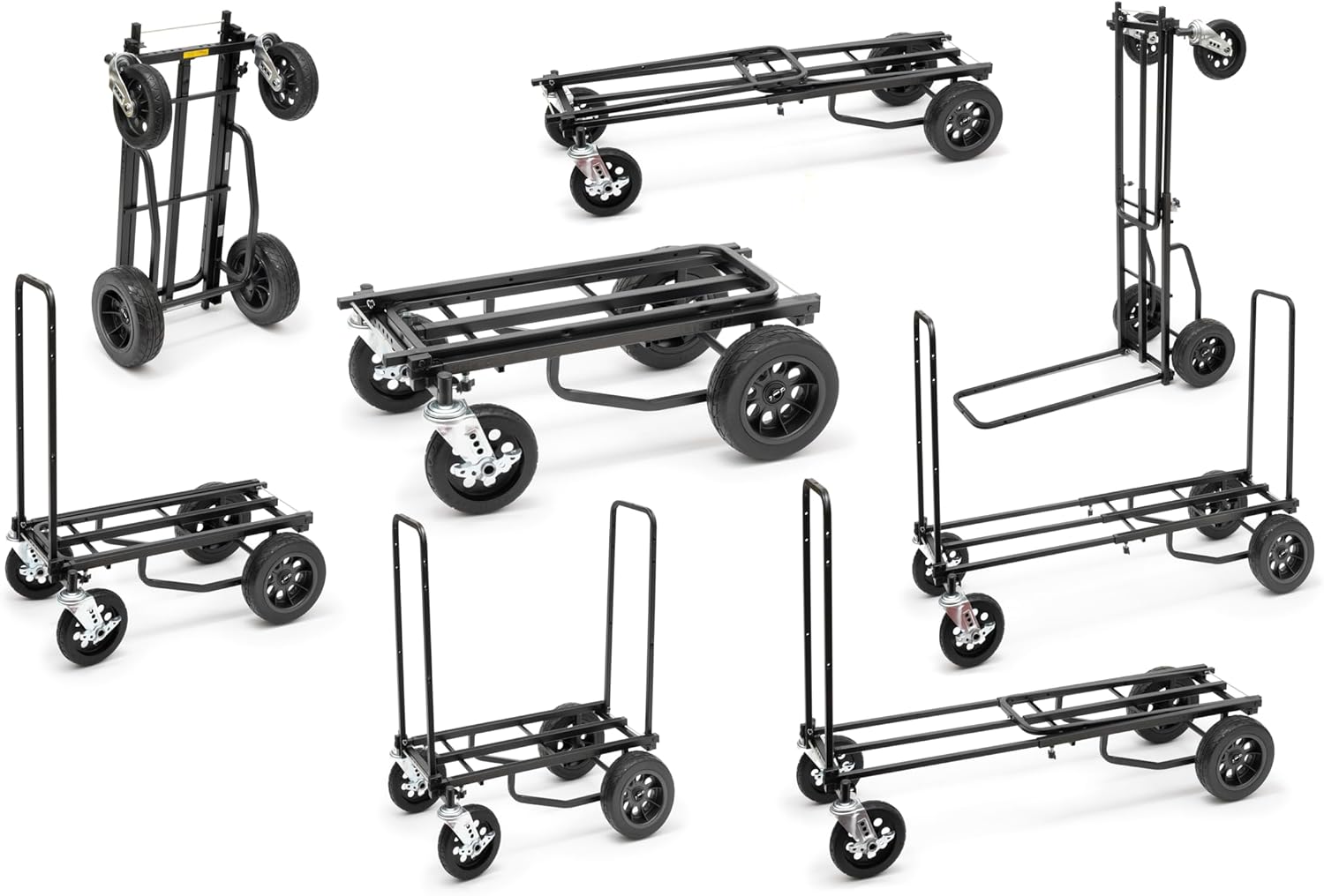 Rock-N-Roller Multi-Cart Folding Utility Cart Collection | 8-in-1 Hand Truck & Dolly Systems
