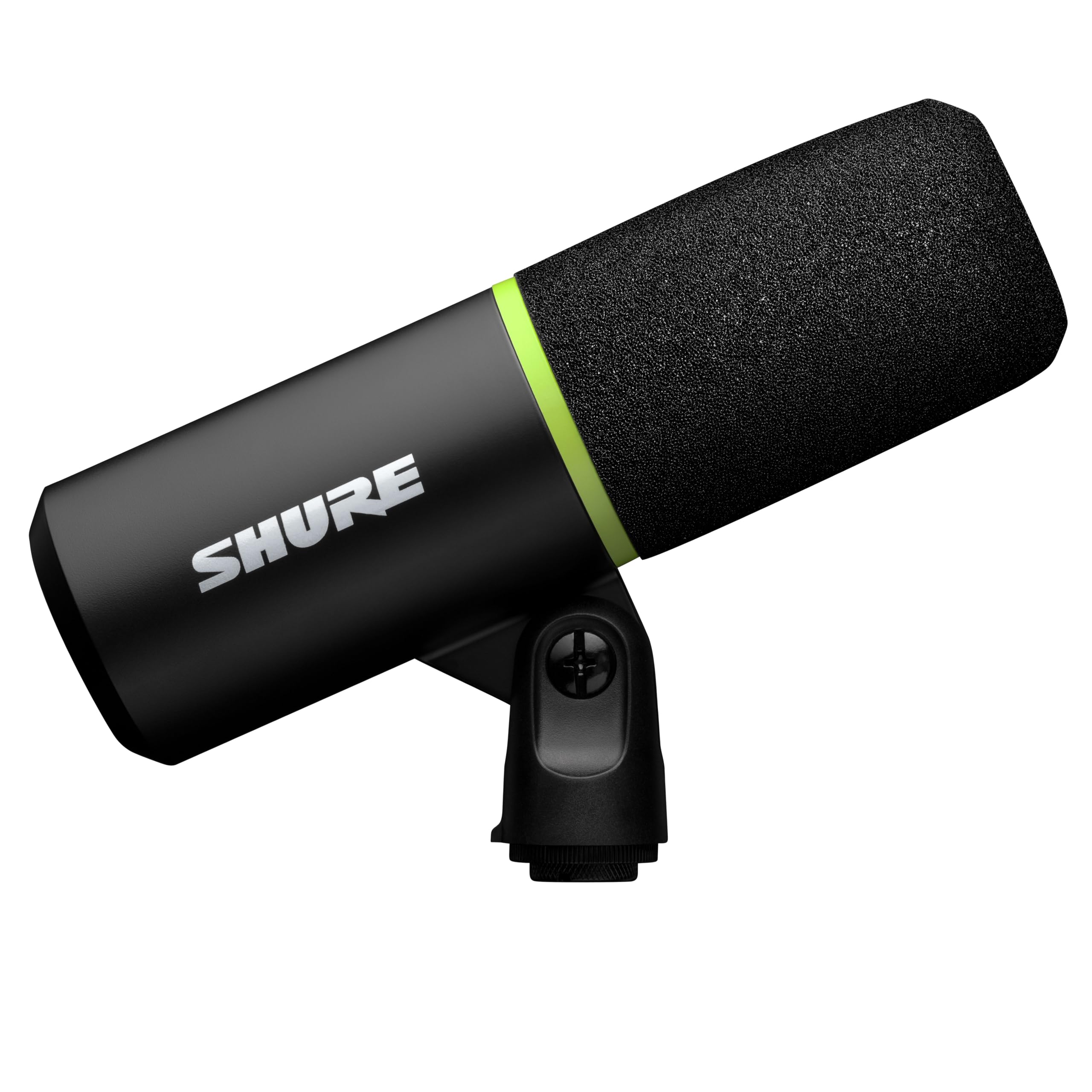 Shure MV6 Gaming Microphone, Dynamic USB PC Mic for Video Games & Streaming - Desktop Stand, Background Noise Cancellation, Tap-to-Mute & 3.5mm Output for Real-Time Headphone Monitoring