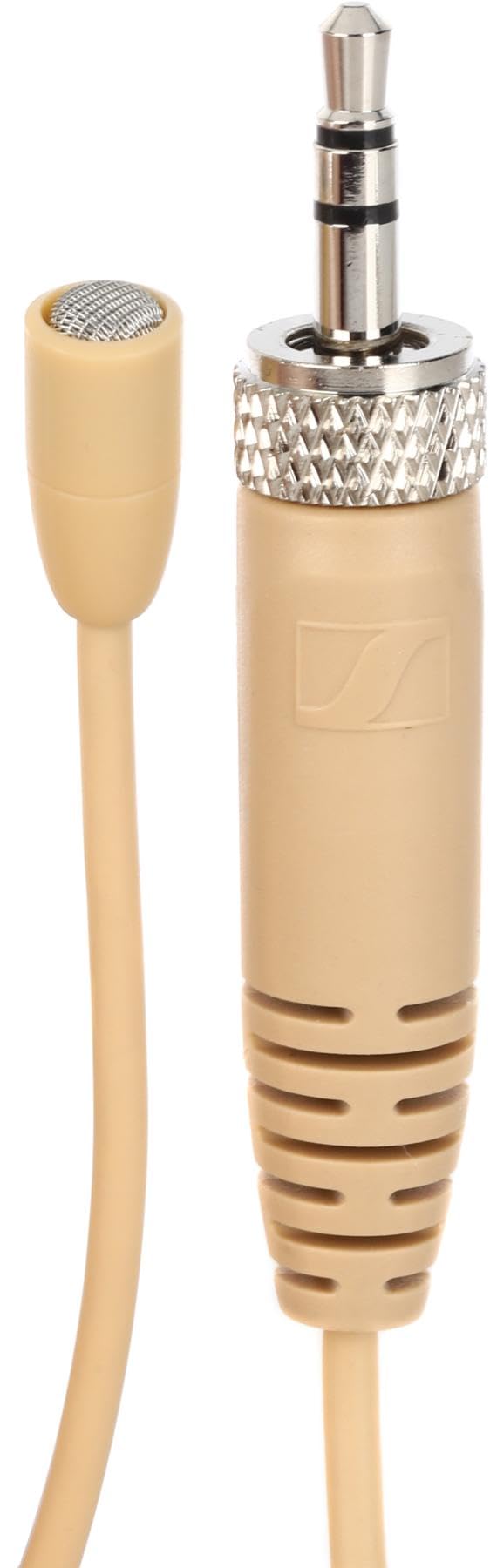 Sennheiser Pro Audio Condenser Omni Lavalier, Beige, (MKE ESSENTIAL 3.5mm)