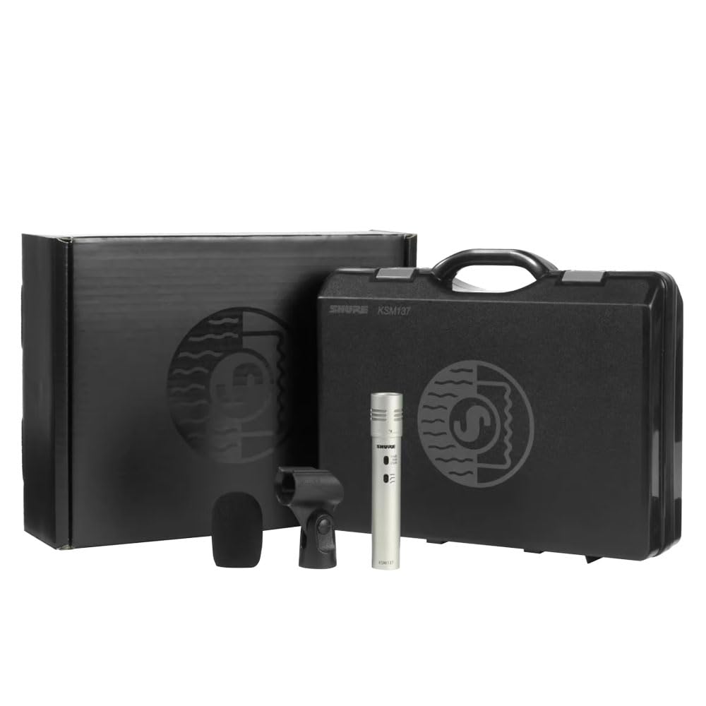 Shure KSM137 End-Address Cardioid Condenser Microphone