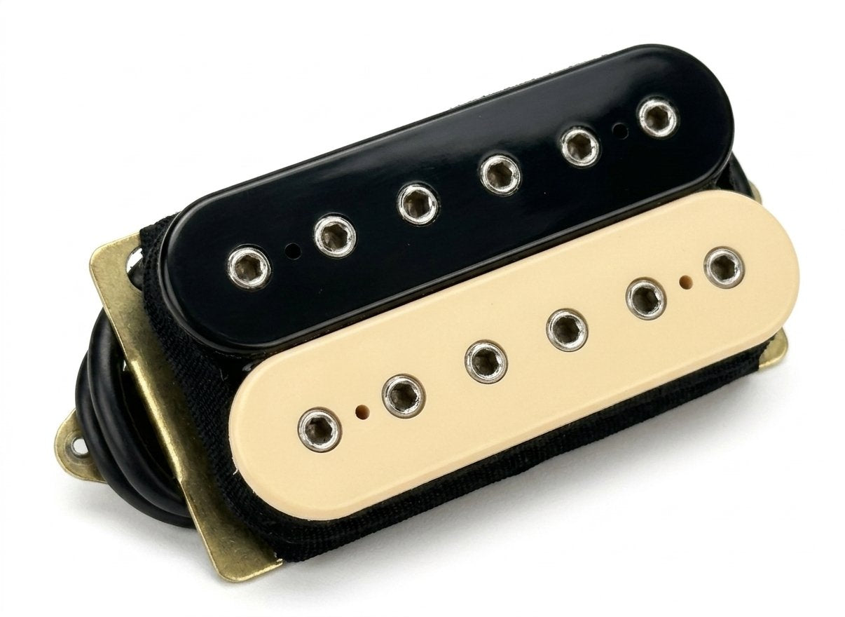 DiMarzio DP100BC Super Distortion® Humbucker Pickup, Black/Cream
