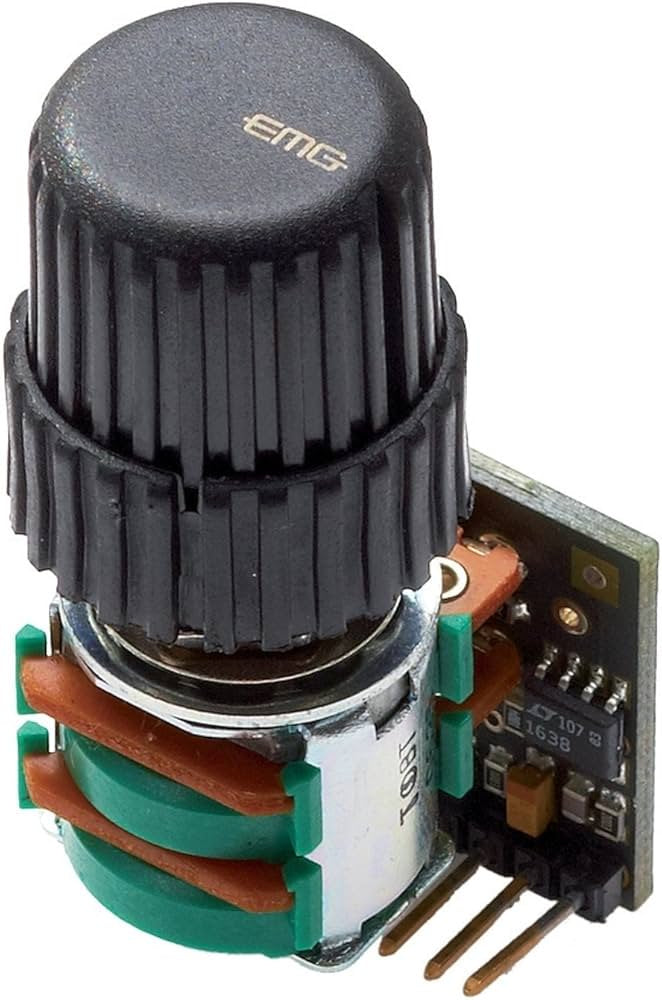 EMG VMC Variable Mid Control Bass EQ Control