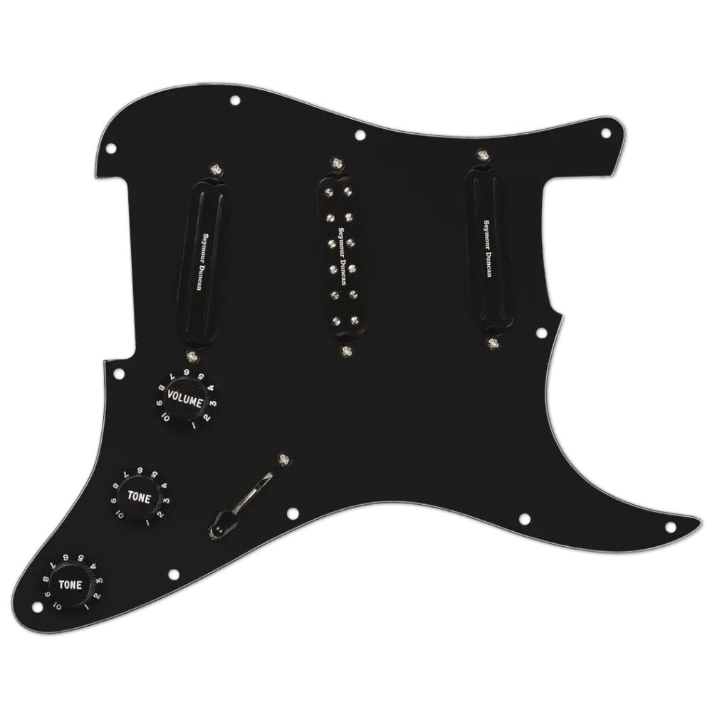 Seymour Duncan 11550-07-B Signature Dave Murray Loaded Pickguard, Black