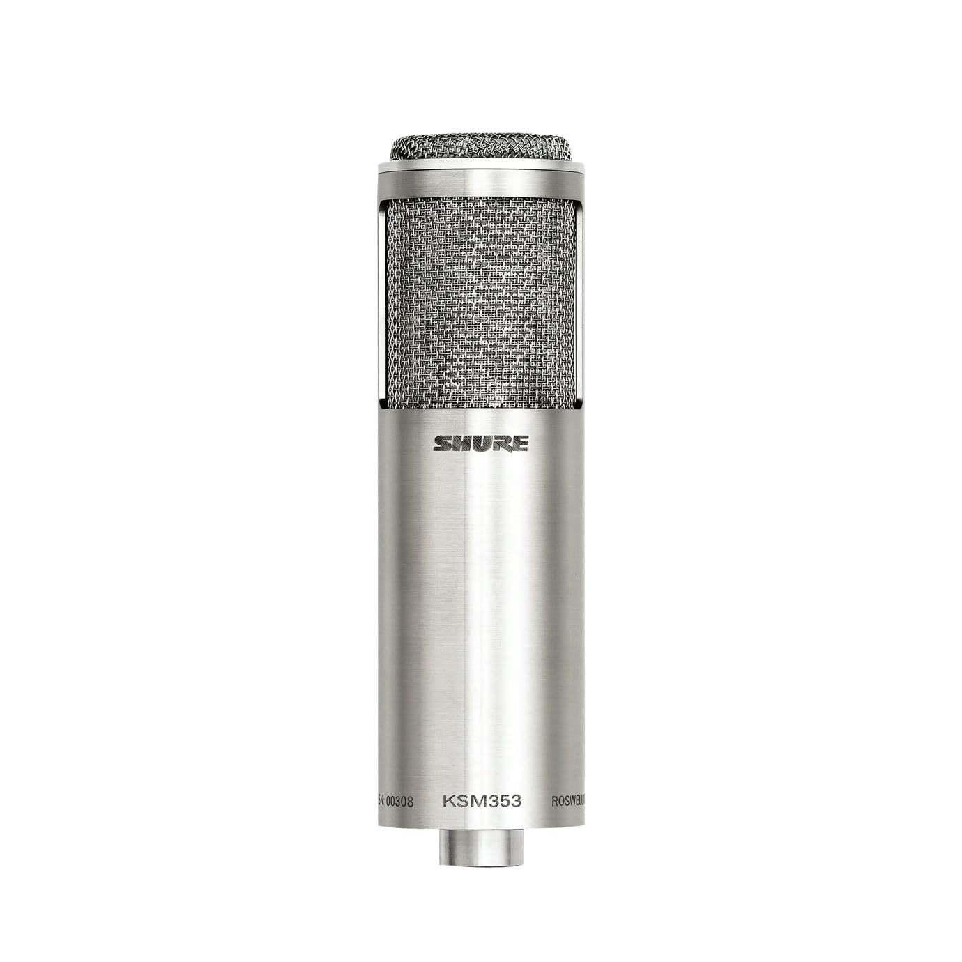 Shure KSM313/NE Dual-Voice Ribbon Microphone with Roswellite Ribbon Technology