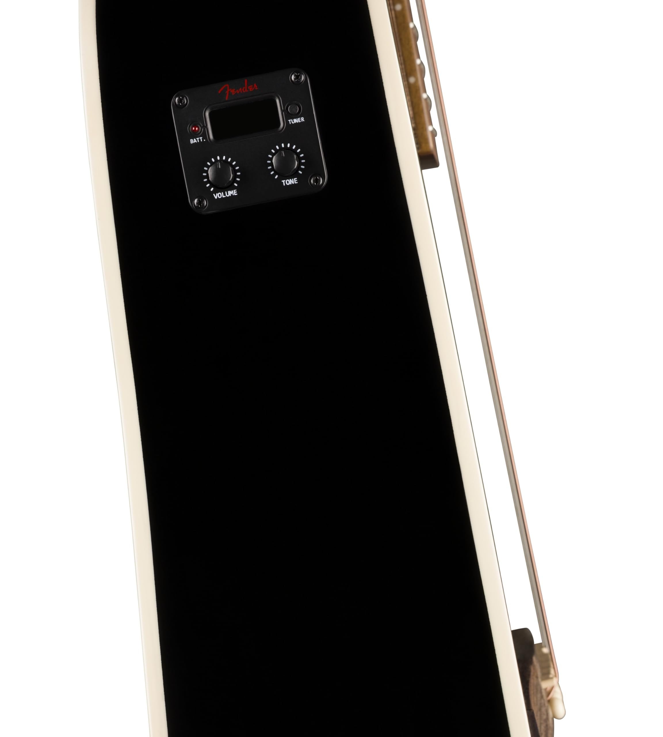 California Standard Redondo CE, Spruce Top, Ivory Pickguard, Black