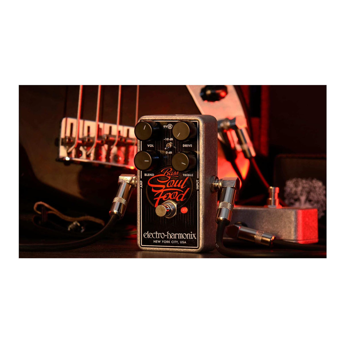 Electro-Harmonix Bass Soul Food Overdrive Pedal