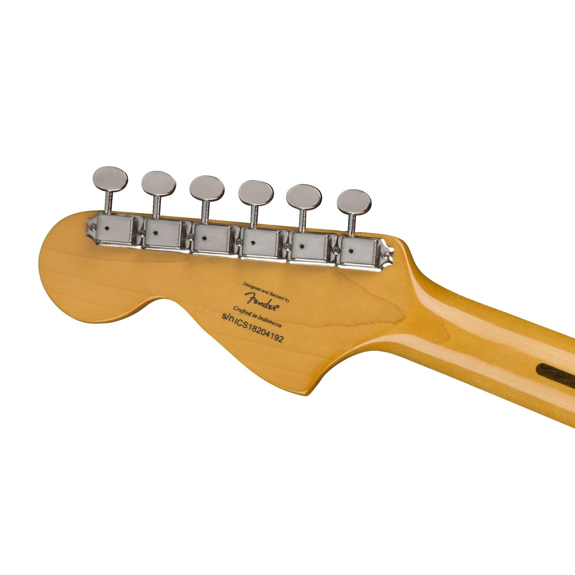 Squier Classic Vibe '70s Stratocaster, Indian Laurel Fingerboard, Natural - 0374020521 Bundle w/ 12-Pack Guitar Pick and Liquid Audio Polishing Cloth