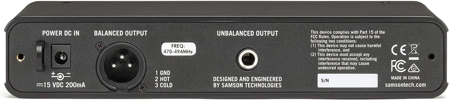 Samson Concert 88x Wireless System