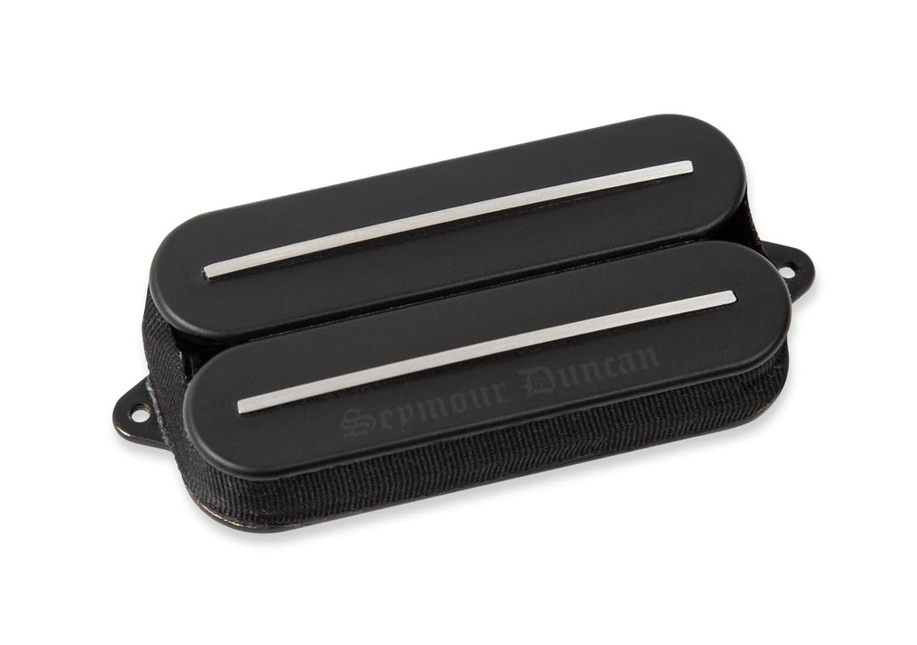 Seymour Duncan Black Winter Rails Neck Humbucker Pickup – 6-String, Passive, High-Output, Ceramic Magnets – Black