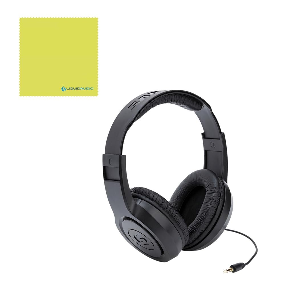 Roland VT-4 Vocal Transformer Bundle with Samson SR350 Over-Ear Stereo Headphones & Polishing Cloth – Voice Effects Processor with Pitch, Harmony, Reverb & Looper Functions