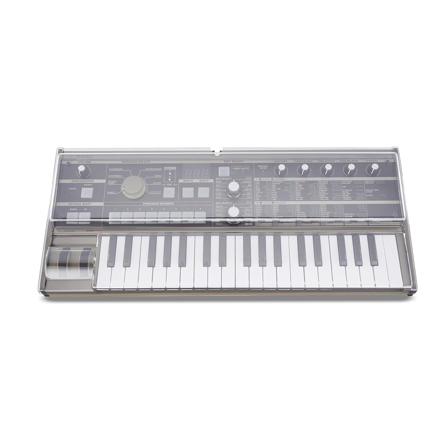 Decksaver Cover Compatible Microkorg S (DSLE-PC)