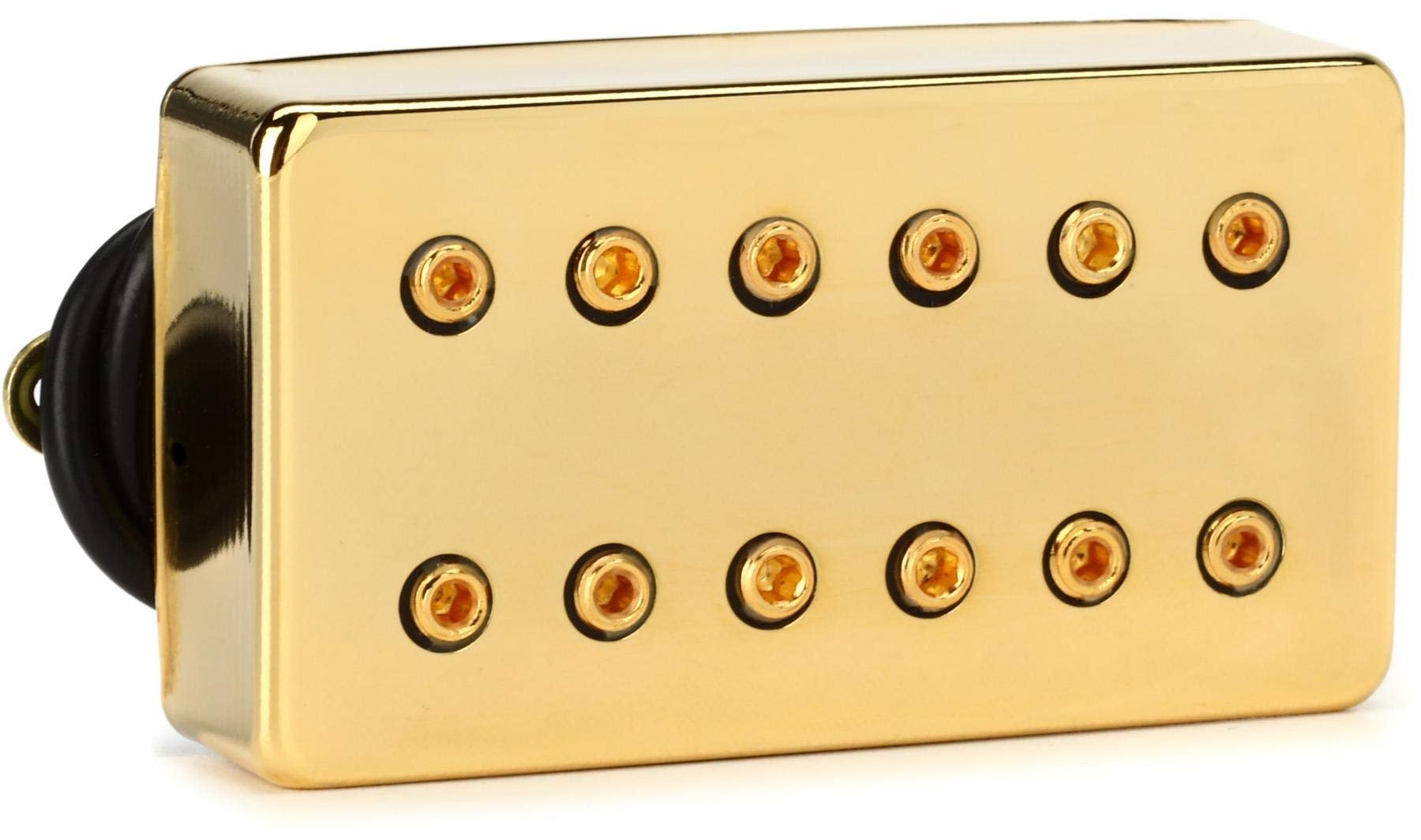 DiMarzio DP100 Super Distortion Humbucker Pickup - Gold Cover