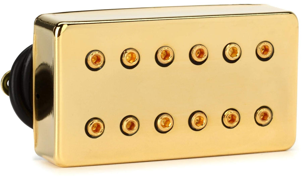 DiMarzio DP100 Super Distortion Humbucker Pickup - Gold Cover