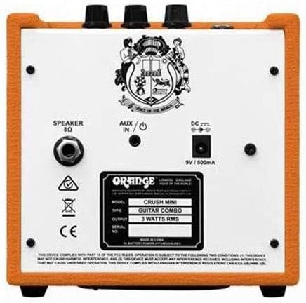 Orange Amps Crush Mini 3W Analogue Combo Amp