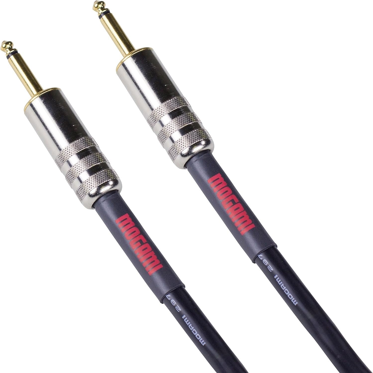 Mogami OD SPK Overdrive Amplifier-to-Cabinet Speaker Cable – 1/4” TS, Gold Contacts, Straight Connectors