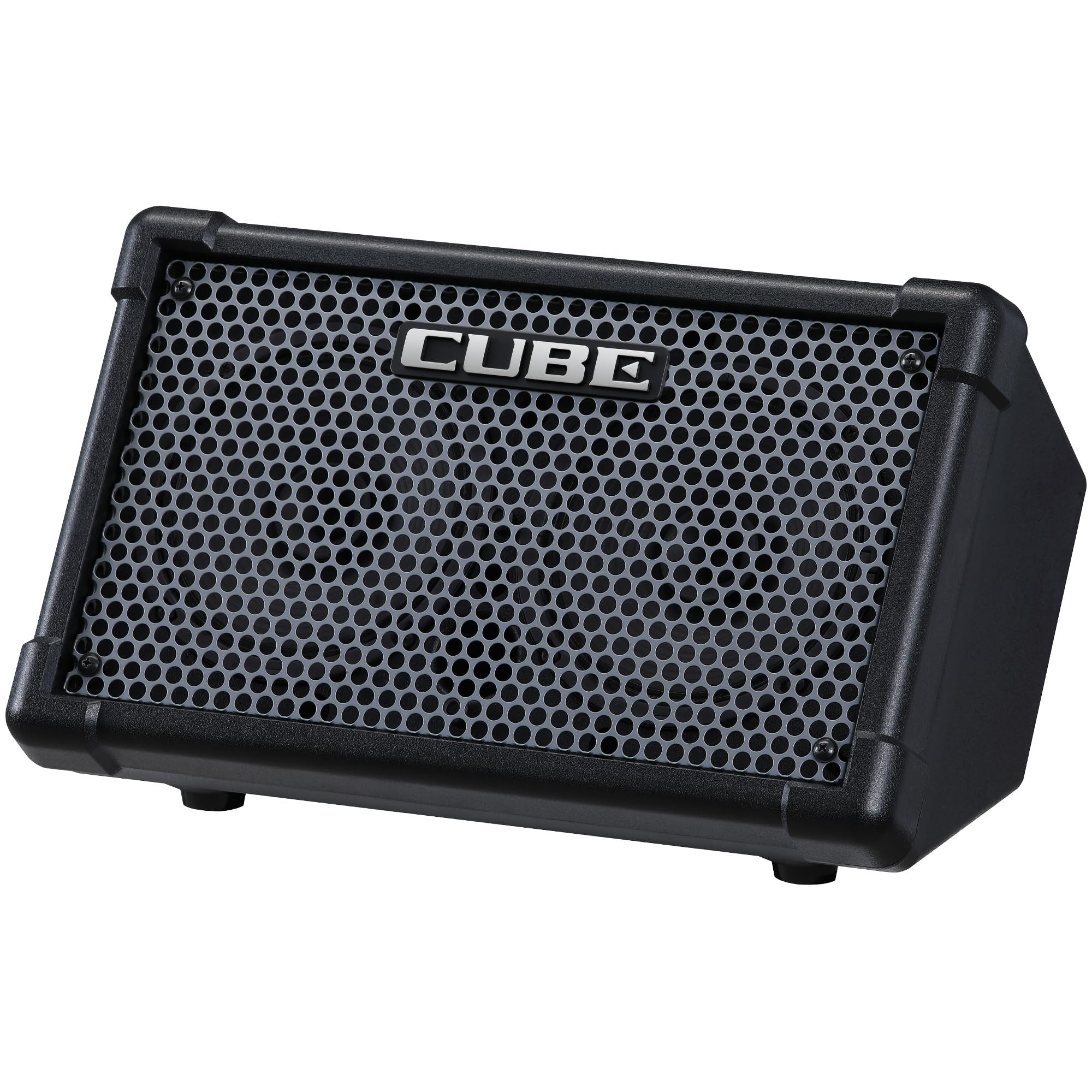 Roland Cube Street II | Portable Battery-Powered Stereo Amplifier Sound | Ideal for Street Performers | Supports Mics, Instruments & Audio Devices | Built-in Amps, FX & Looper | Black