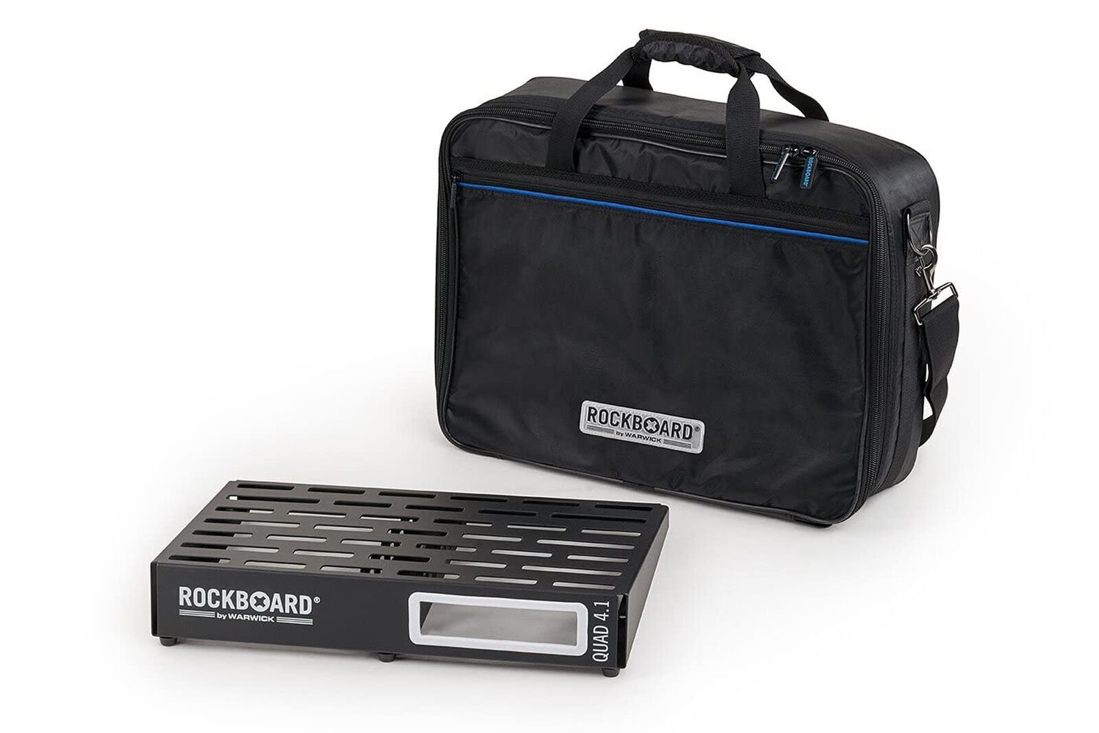 Rockboard by Warwick Quad 4.1 Pedalboard with Gig Bag