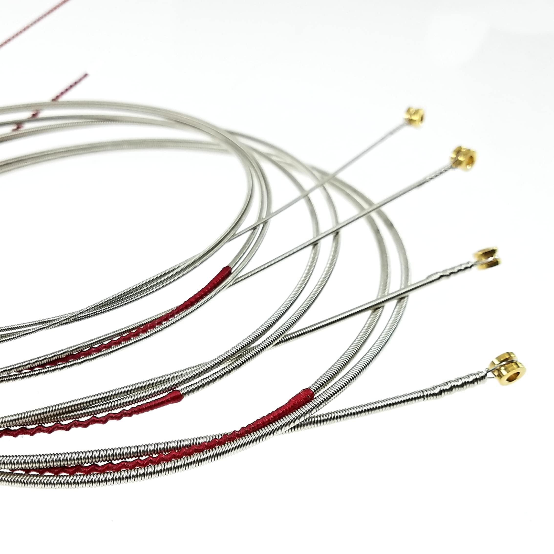 GHS Strings M3045-2, 4-String Bass Boomers, Nickel-Plated Electric Bass Strings, Long Scale, Medium, Pack of 2 (45-105),BLACK