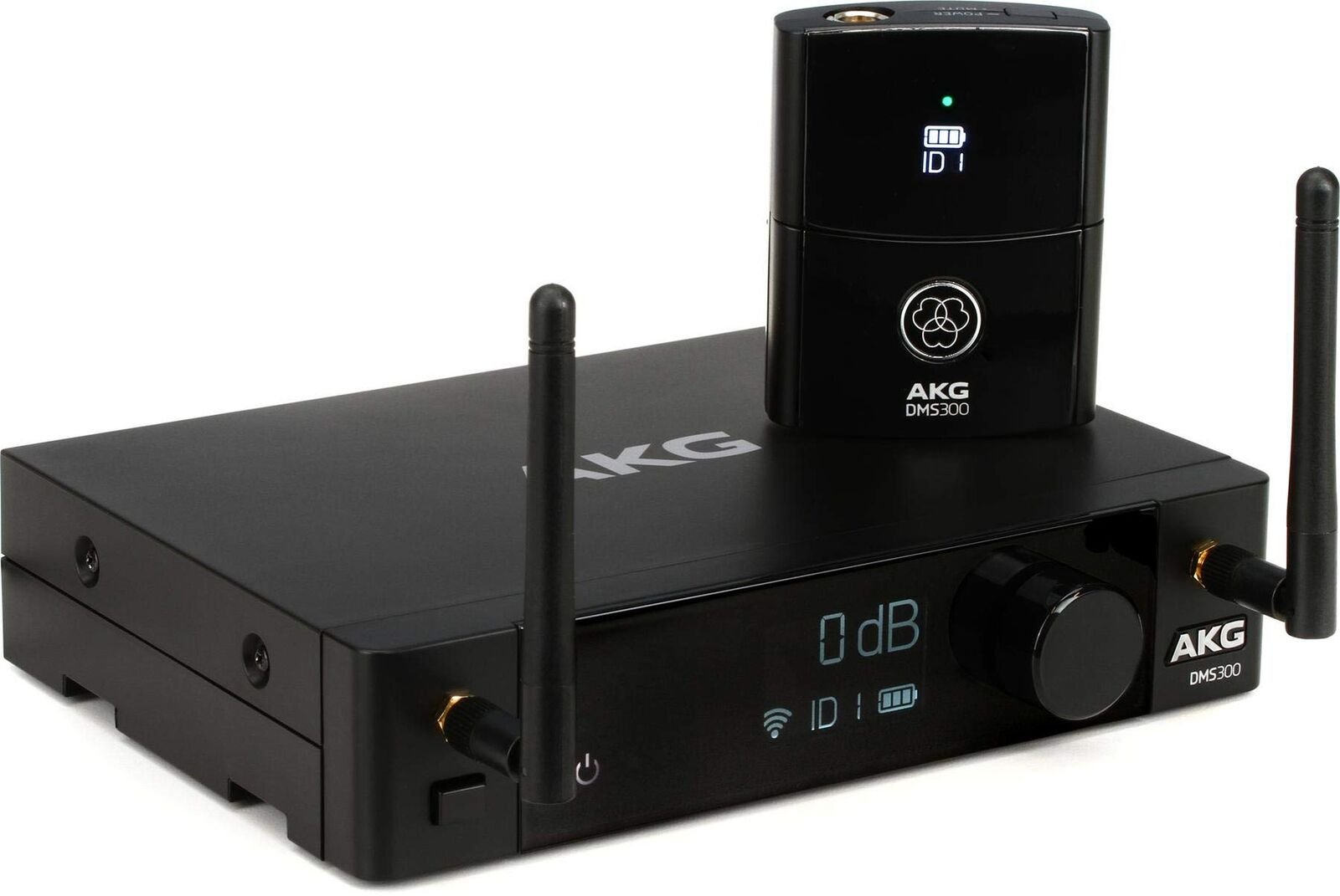 AKG Pro Audio DMS300 Digital Wireless Handheld Microphone System with SR300 S...