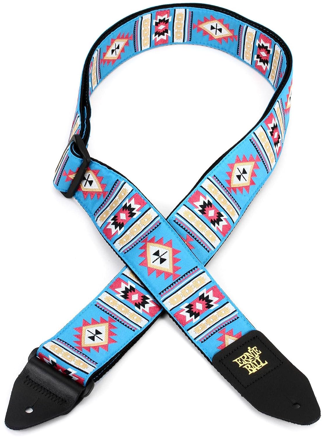 Ernie Ball Classic Jacquard Guitar Strap/Bass Strap - Sedona Blue