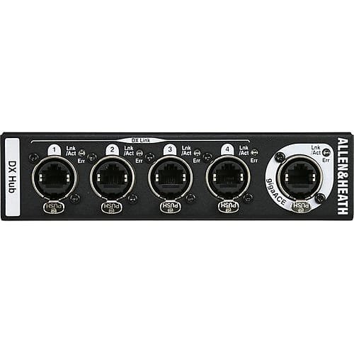 Allen & Heath AH-DX-HUB DX Link Expansion Hub for SQ Series with 4 DX Link Ports