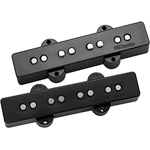 DiMarzio DP149BK Ultra Jazz™ Hum-Cancelling J-Bass Neck and Bridge Pickup, Black