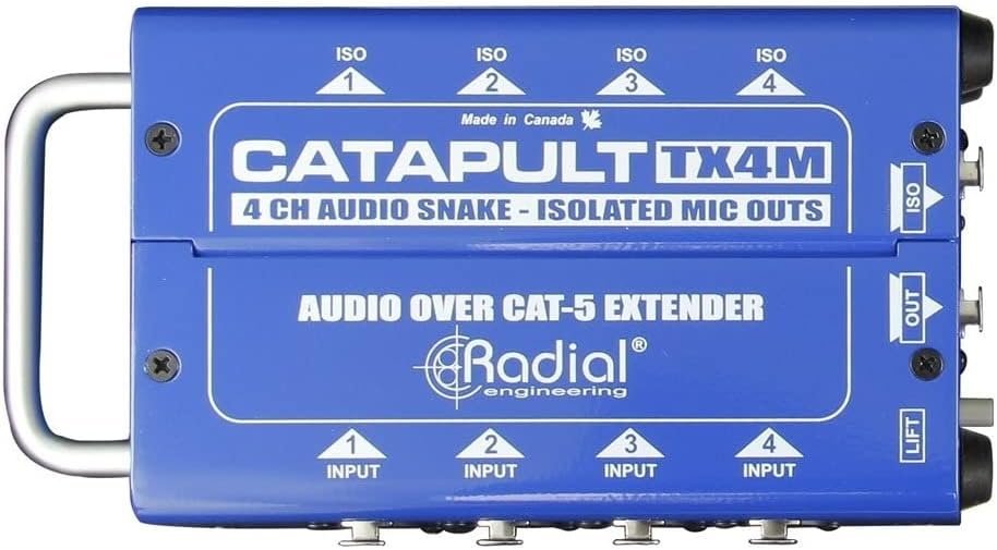 Catapult TX4M 4-Channel Cat 5 Audio Snake