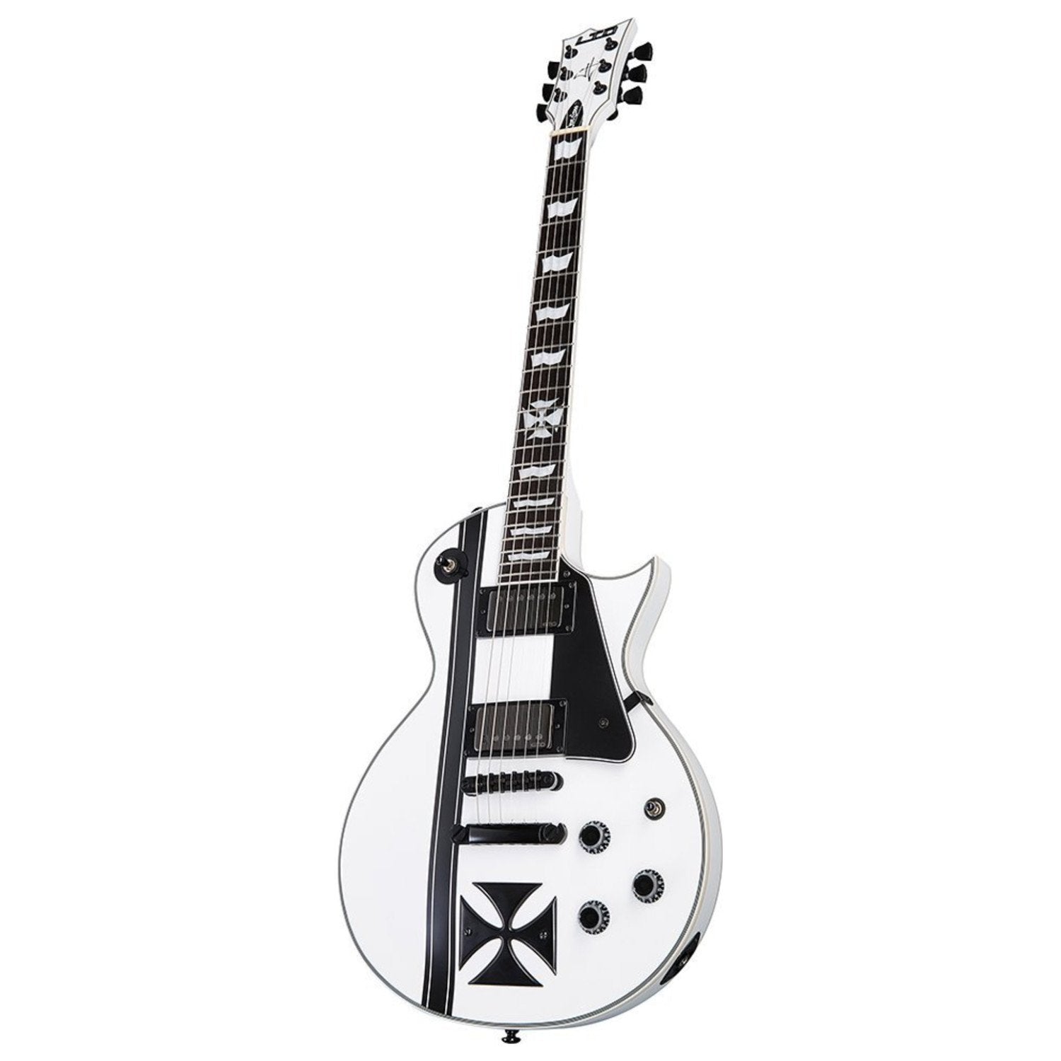 ESP LTD James Hetfield Iron Cross SW - Snow White