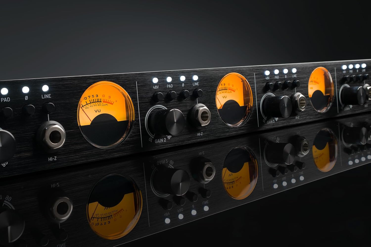 Black Lion Audio Auteur Quad2 four-channel mic preamp