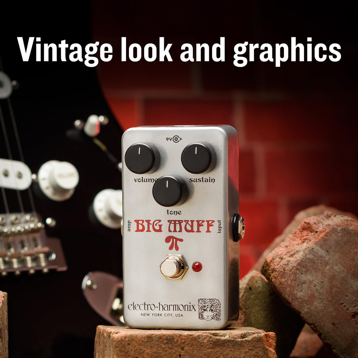 Electro-Harmonix Ram's Head Big Muff Pi Fuzz Pedal