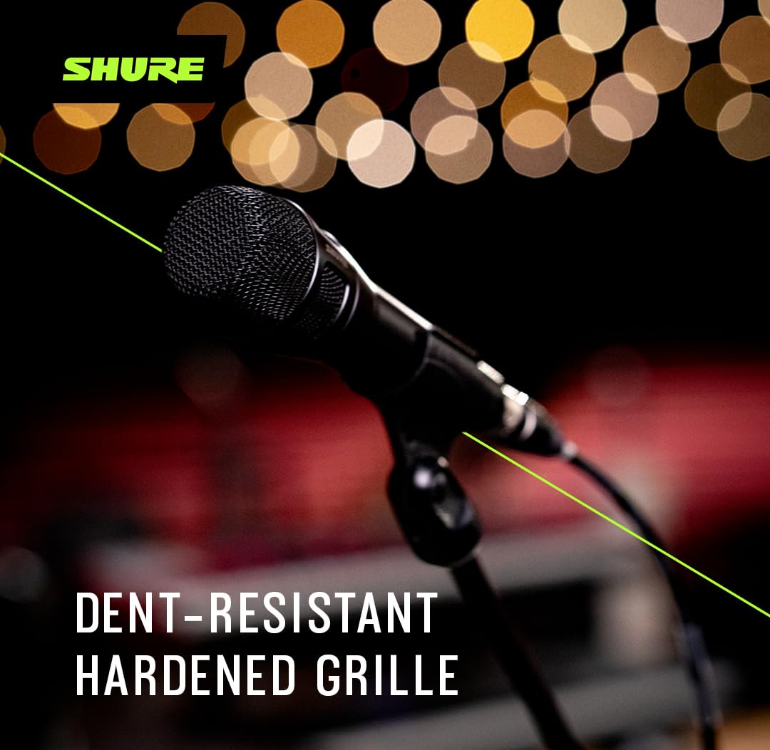 Shure Nexadyne 8/S - SuperCardioid Dynamic Vocal Microphone with Dual-Engine Technology, Focused Sound Capture, Reliability - Ideal for Vocalists Needing Maximum Isolation, Precise Sound Control