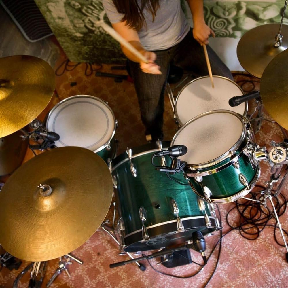 Shure PGA56 Dynamic Microphone with Cardioid Pattern and Swivel-Mount Snare/Tom Design