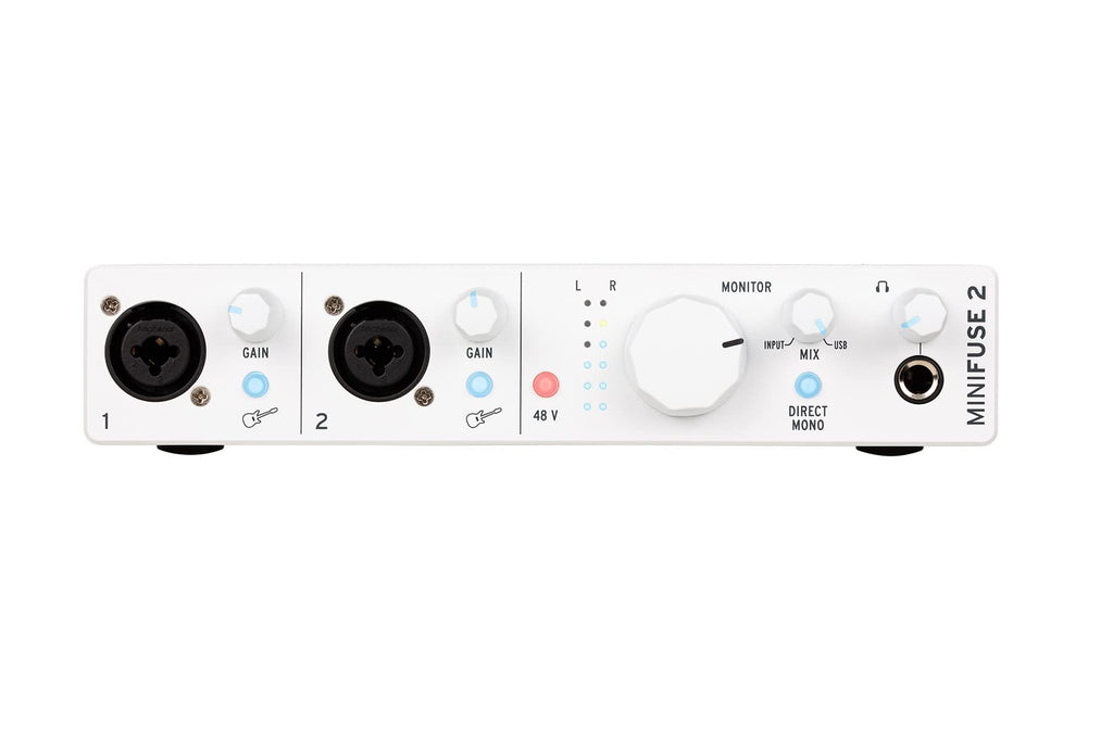 Arturia MiniFuse Series USB Audio Interfaces with Creative Software for Recording, Production, and Podcasting