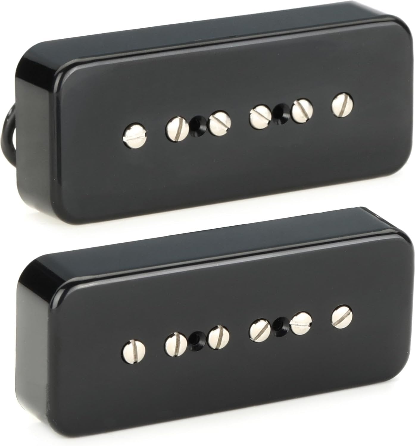 Seymour Duncan Hot P-90 Silencer Soapbar Guitar Pickup Set - Black