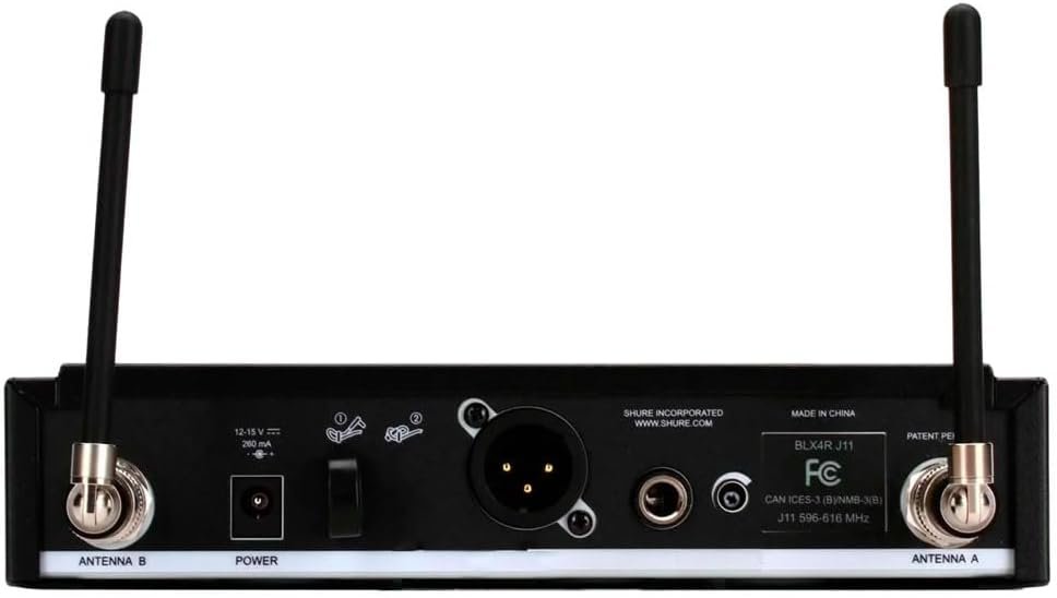 Shure BLX14R SM35 UHF Wireless Headset Microphone System Multiple Frequency Bands