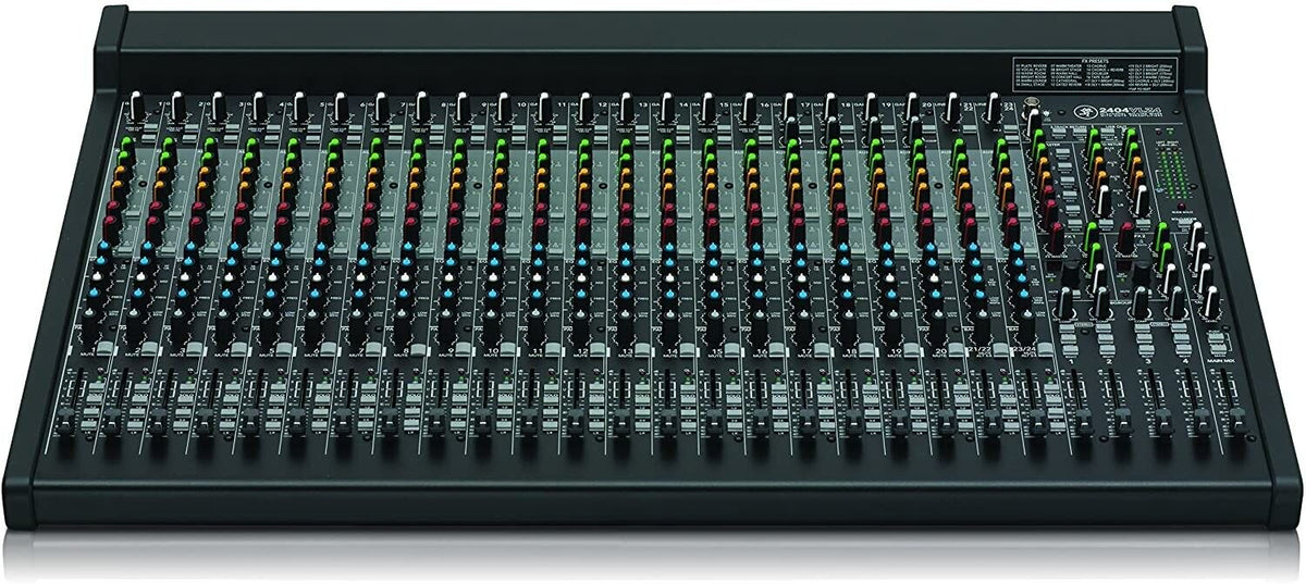 Mackie 2404VLZ4 VLZ4 Series, 24-channel 4-bus FX Mixer with Ultra-wide 60dB
