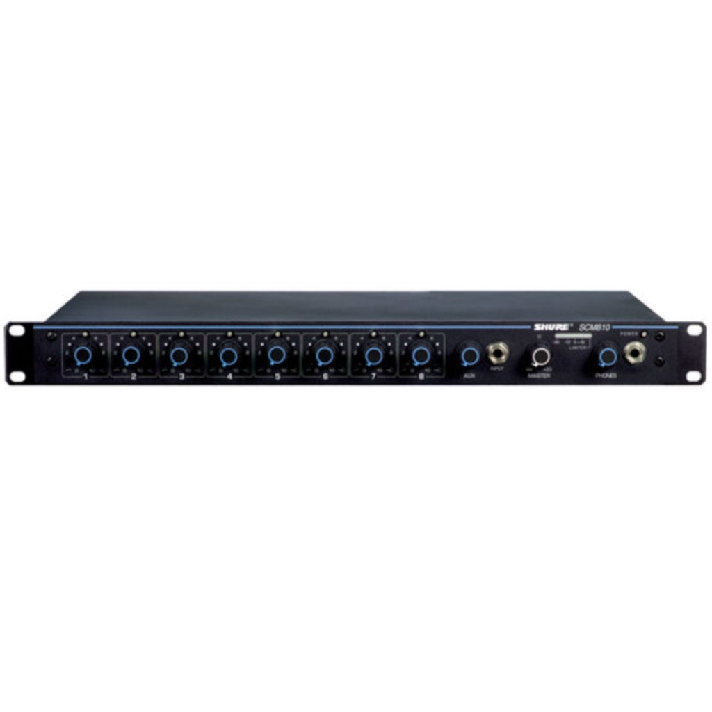Shure Professional Microphone Mixer – Multiple Channel & Configuration Options