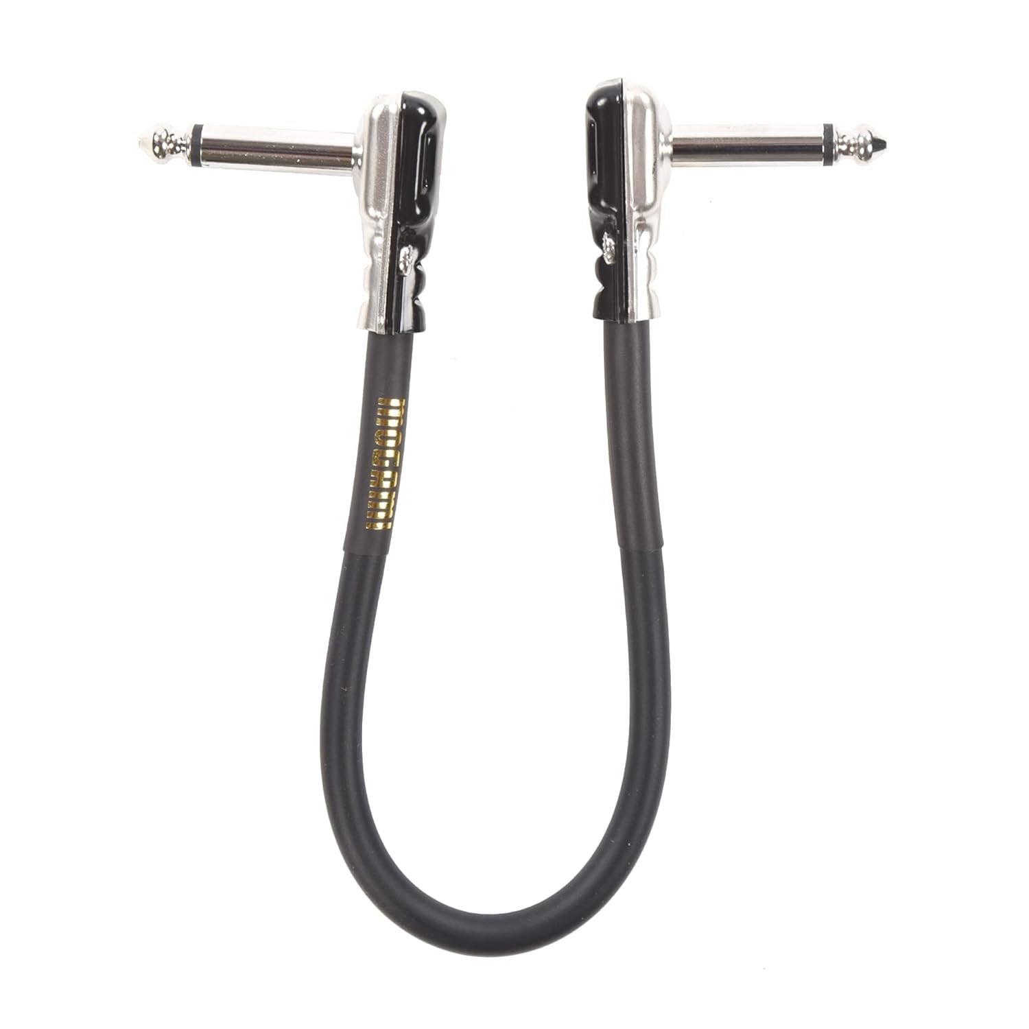 Mogami Gold Instrument PRR 1.0 Pancake Right Angle to Right Angle Pedal Cable - 10 inch