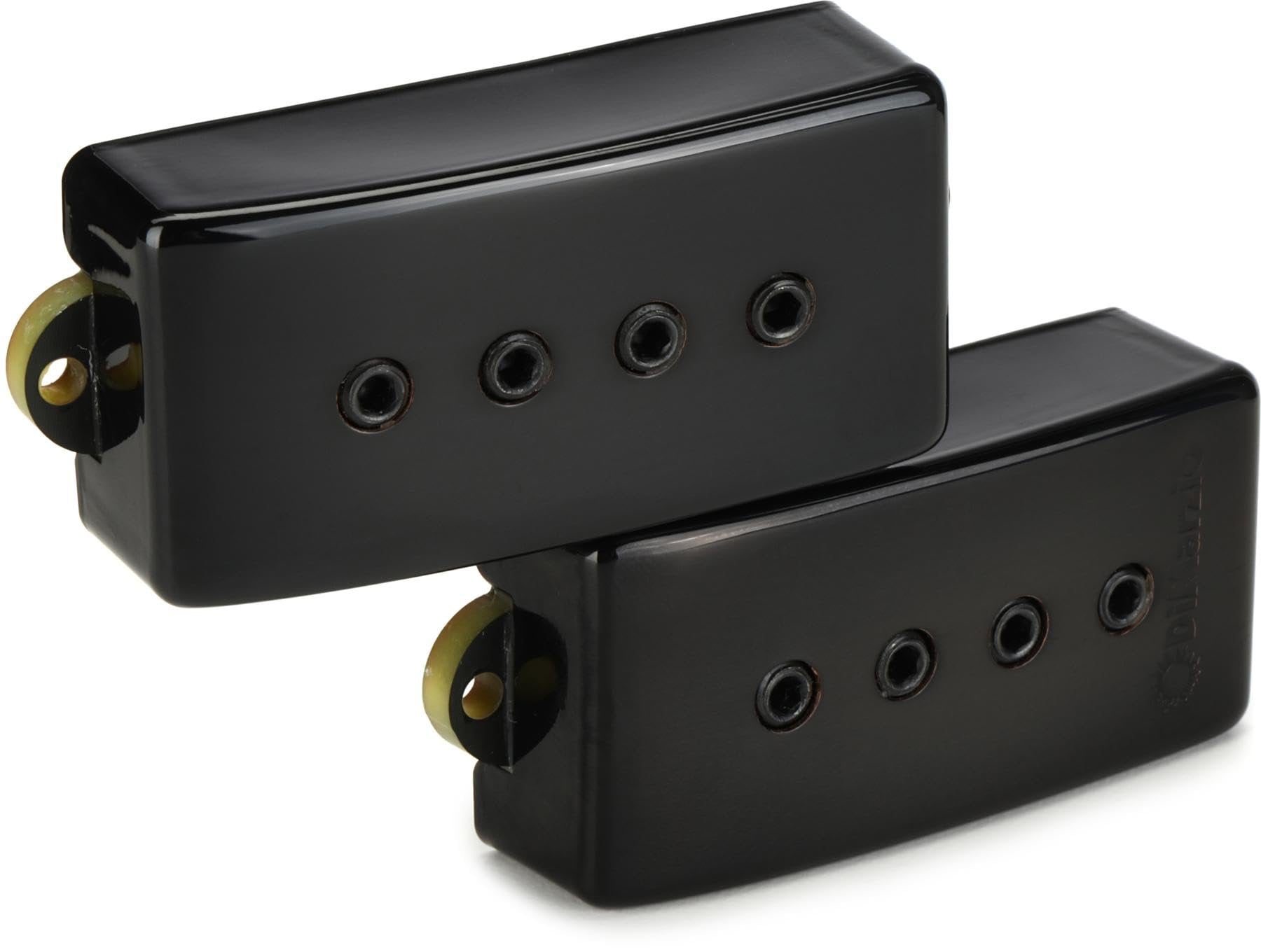 DiMarzio Relentless P Bass Pickup Set - Gloss Black Metal
