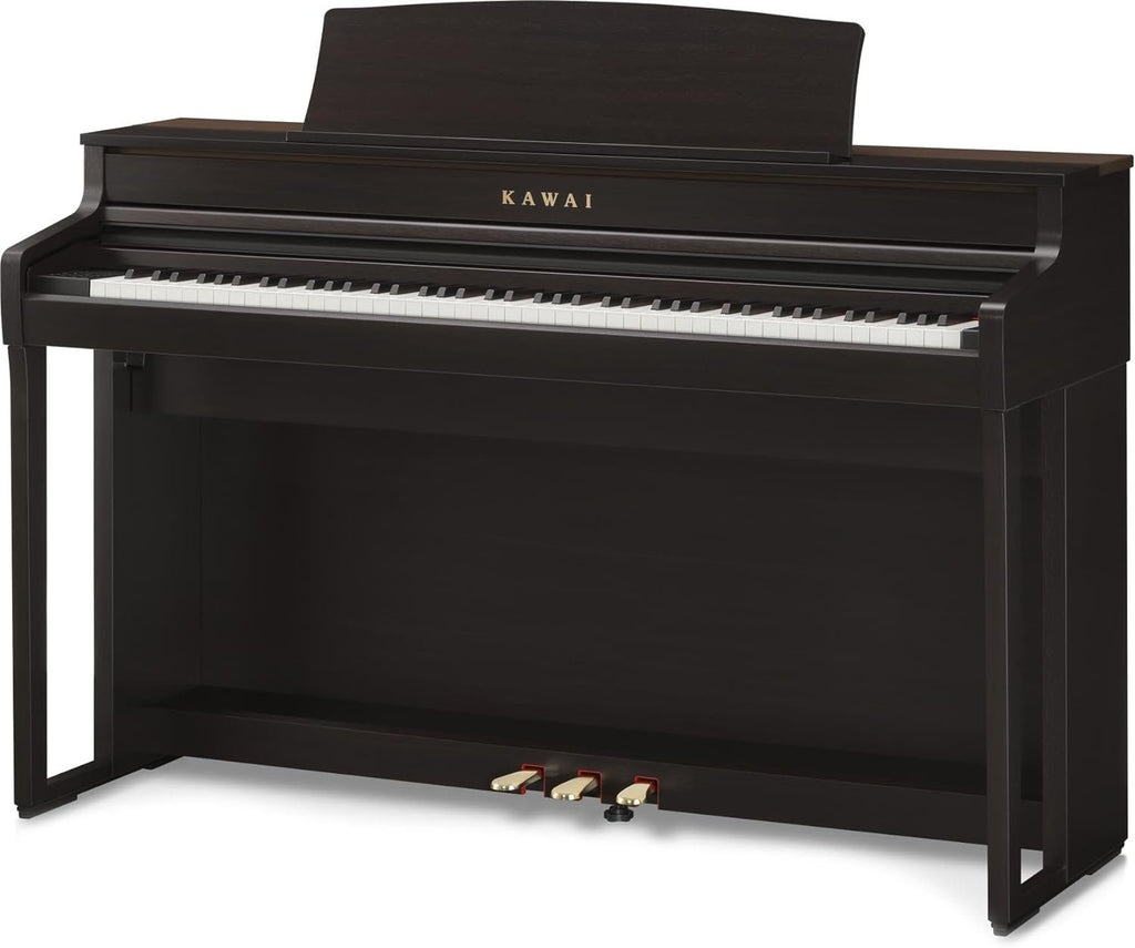 Kawai CA501 88-Key Compact Digital Piano with Bench, Rosewood