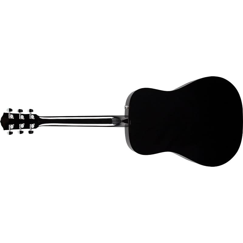 Fender CD-60 Dreadnought Acoustic Guitar V3 with Case, Walnut Fingerboard, Black, 0970110206