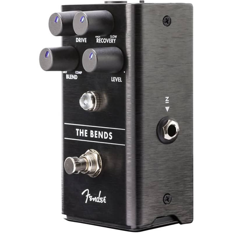 Fender The Bends Compressor, Effects Pedal, Black, 0234531000