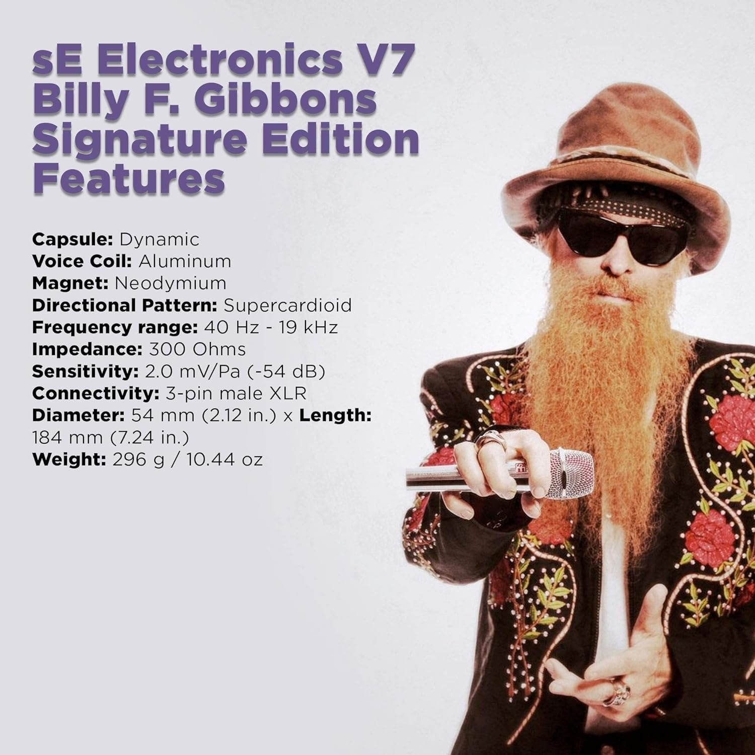 SE ELECTRONICS - V7 Studio Grade Handheld Microphone Supercardioid