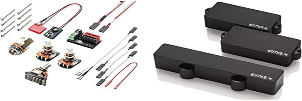 EMG PJX Active Bass Guitar Pickup Set
