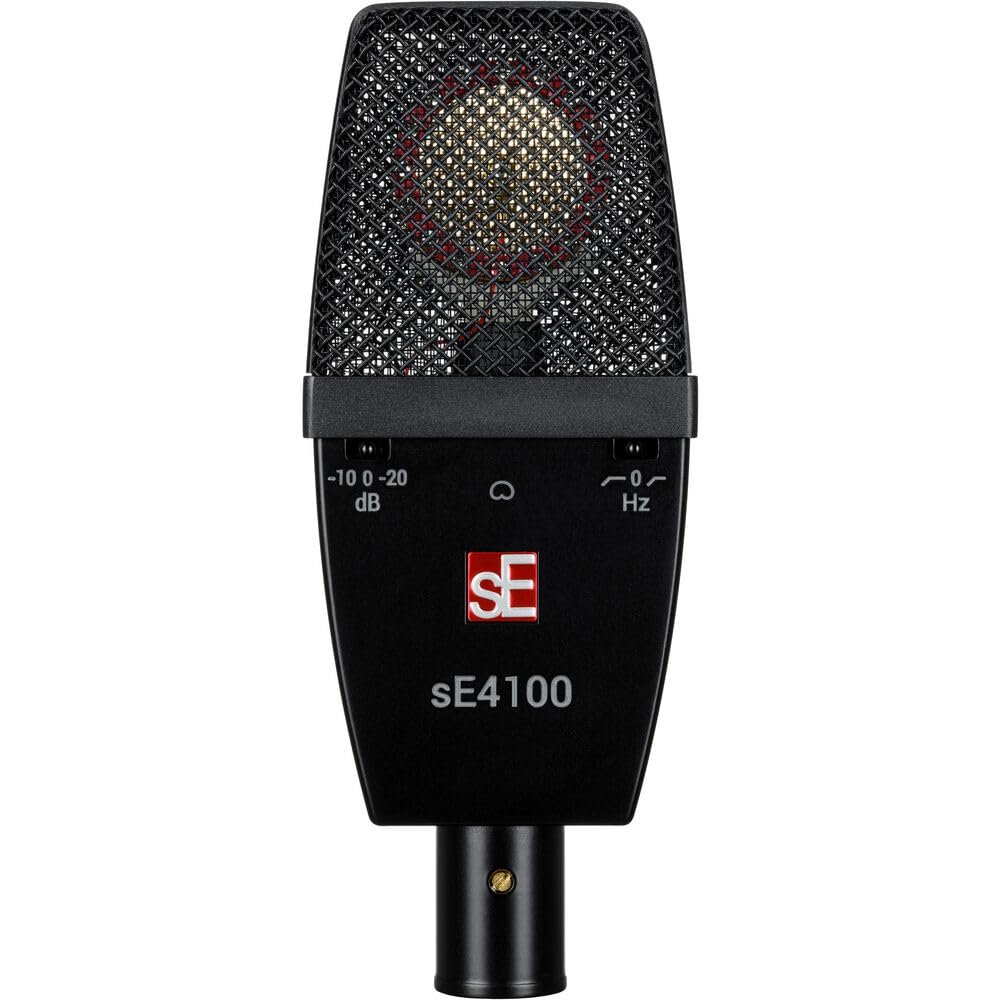 sE Electronics SE4100 Large Diaphragm Cardioid Vintage Condenser Microphone w/Shockmount