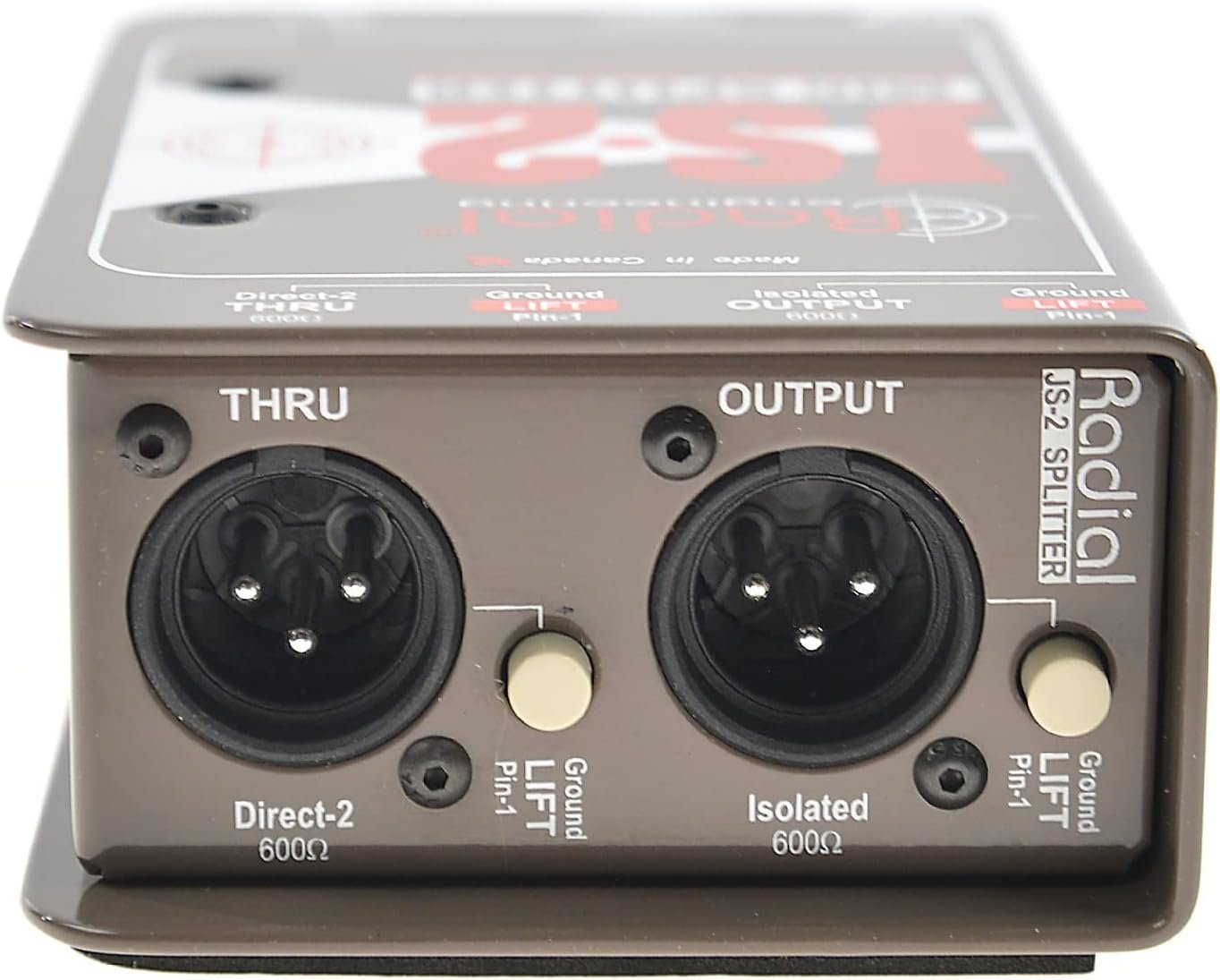Radial Engineering JS2 Passive Microphone Splitter Direct Box