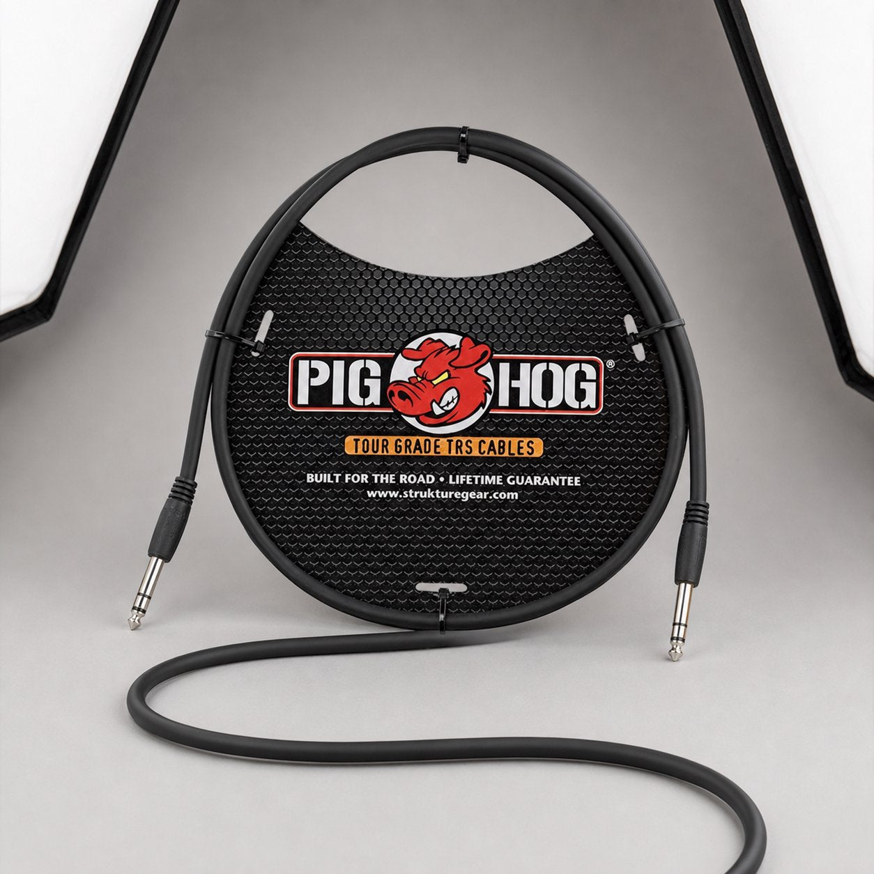 Pig Hog PTRS15 High Performance 1/4" TRS Instrument Cable, 15 Feet
