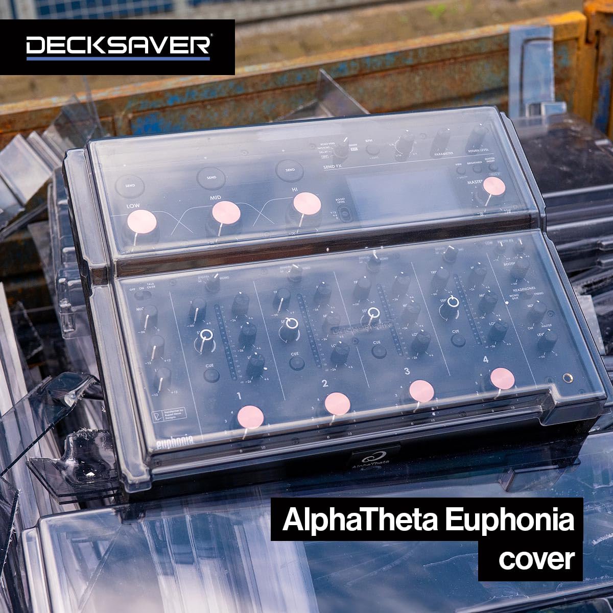 Decksaver Polycarbonate Cover Compatible with Alphatheta Euphonia (Soft-Fit)